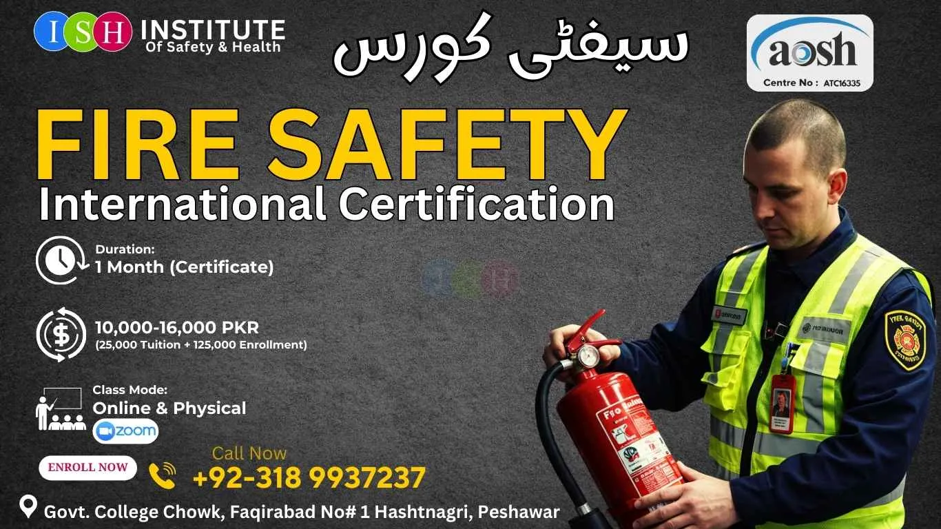 Fire safety Course Online in Peshawar Pakistan