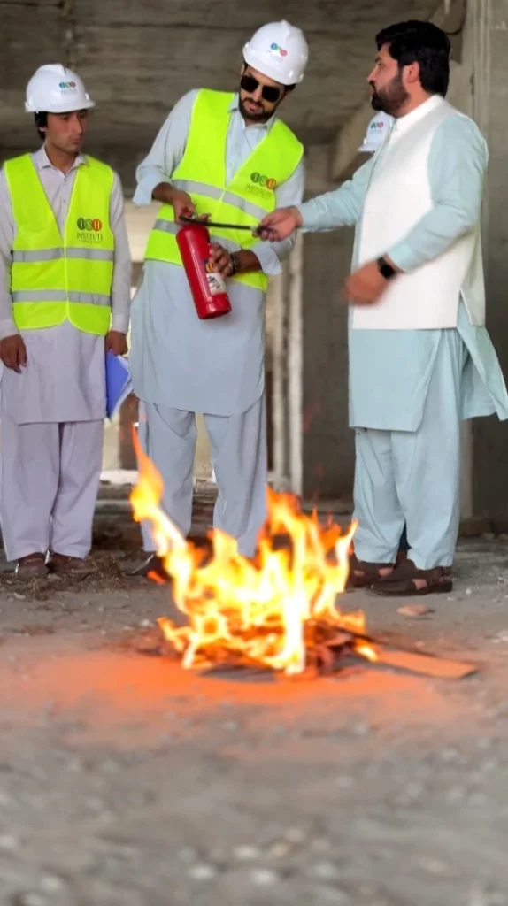 Fire Safety Training at ISH Institute